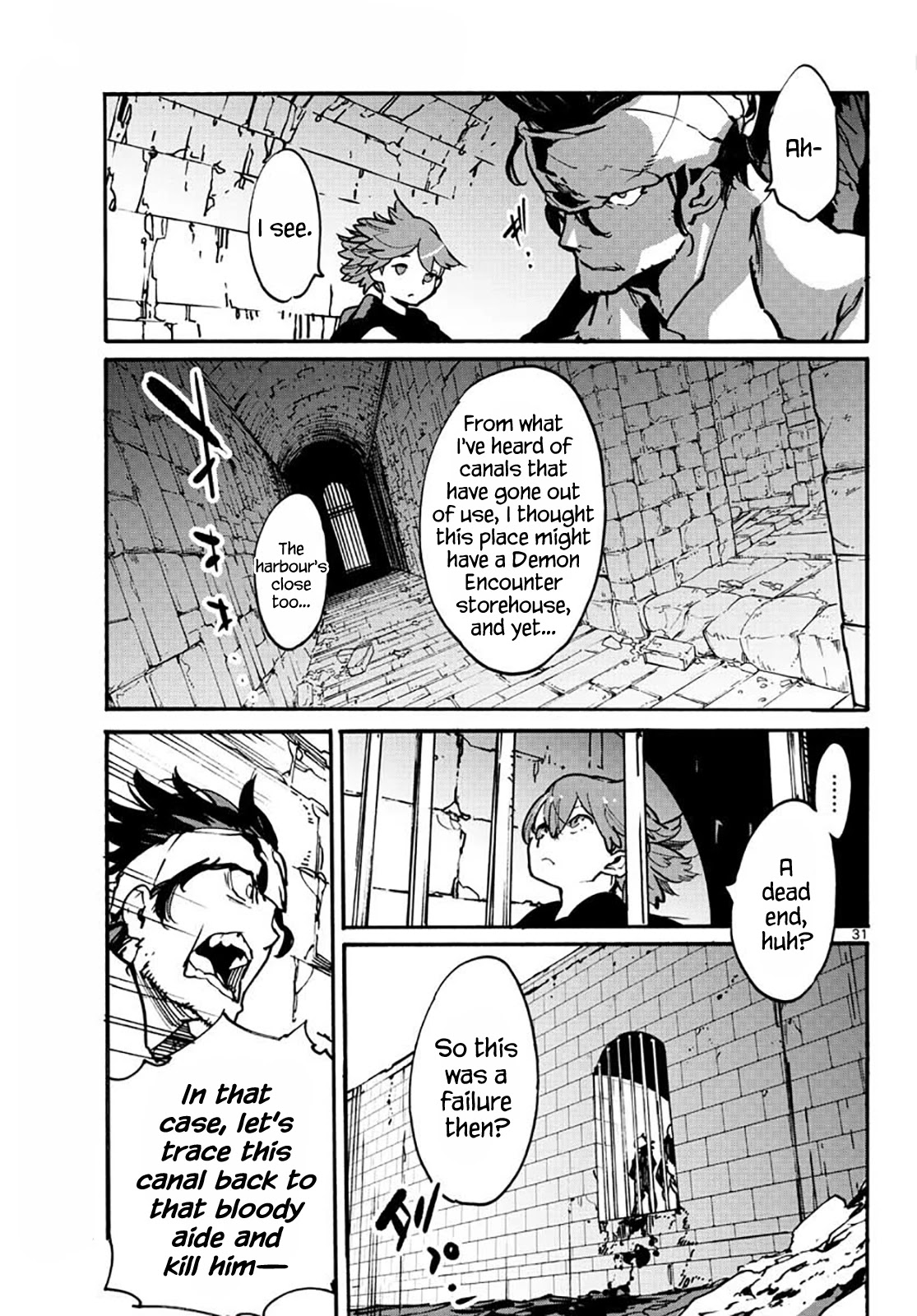 Yakuza Reincarnation Chapter 10 page 31 - Chapter 10: The Darkness of the Underground Canal