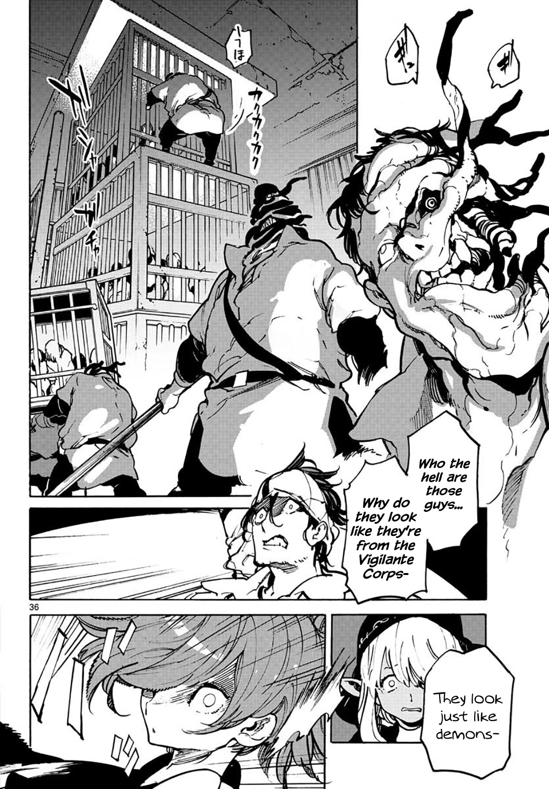 Yakuza Reincarnation Chapter 10 page 35 - Chapter 10: The Darkness of the Underground Canal
