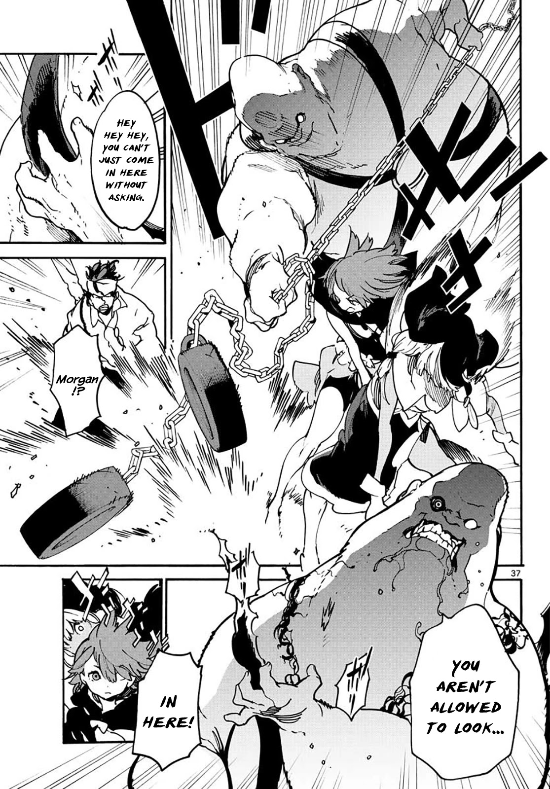 Yakuza Reincarnation Chapter 10 page 36 - Chapter 10: The Darkness of the Underground Canal