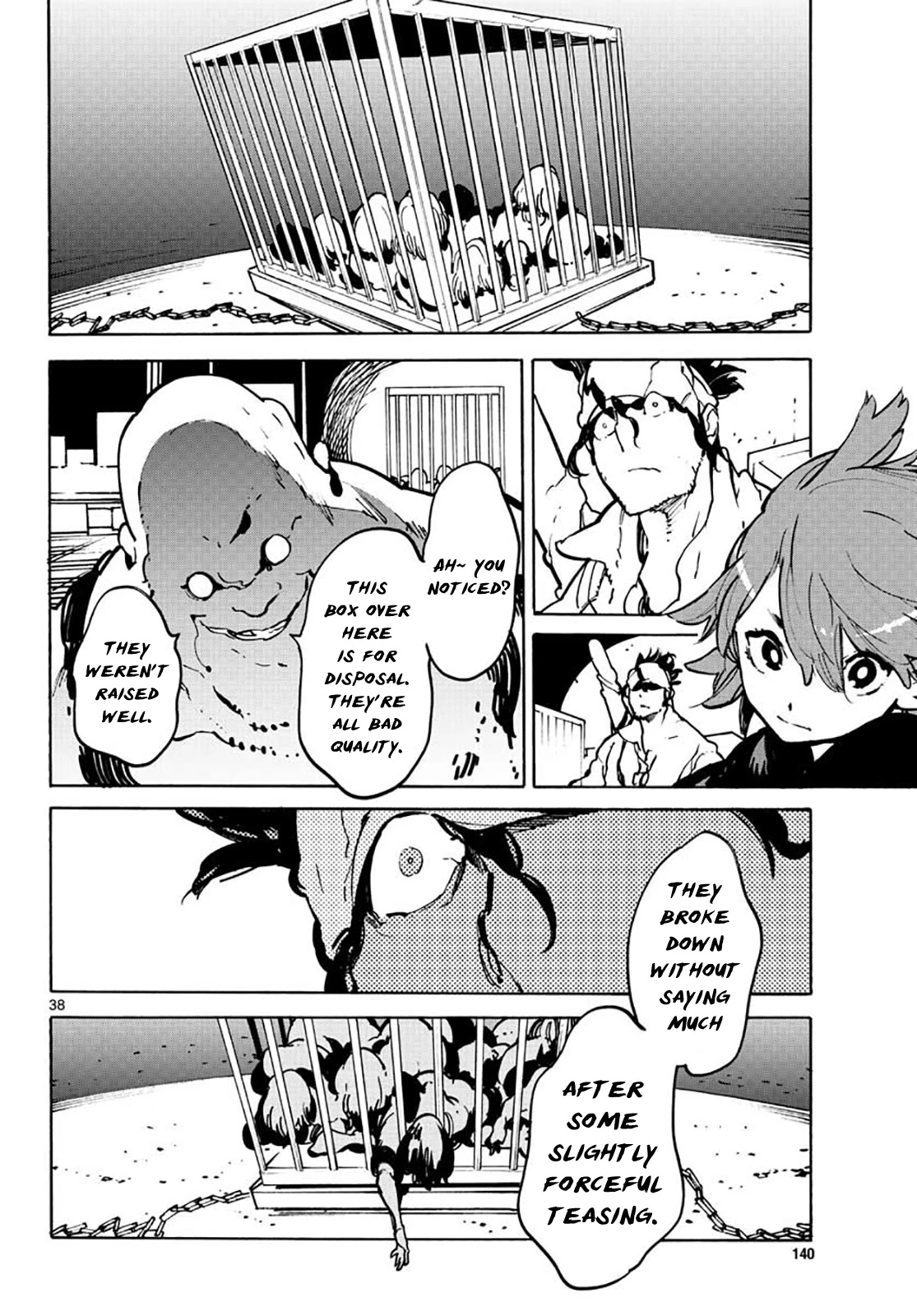 Yakuza Reincarnation Chapter 10 page 37 - Chapter 10: The Darkness of the Underground Canal
