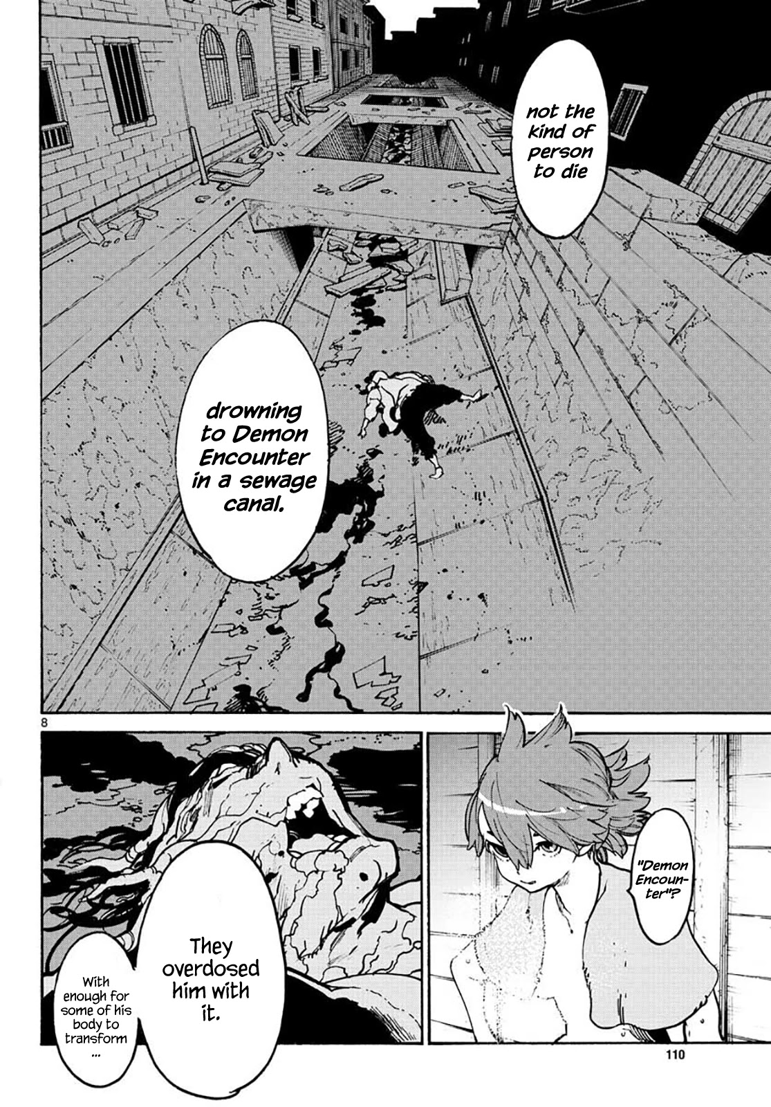 Yakuza Reincarnation Chapter 10 page 8 - Chapter 10: The Darkness of the Underground Canal