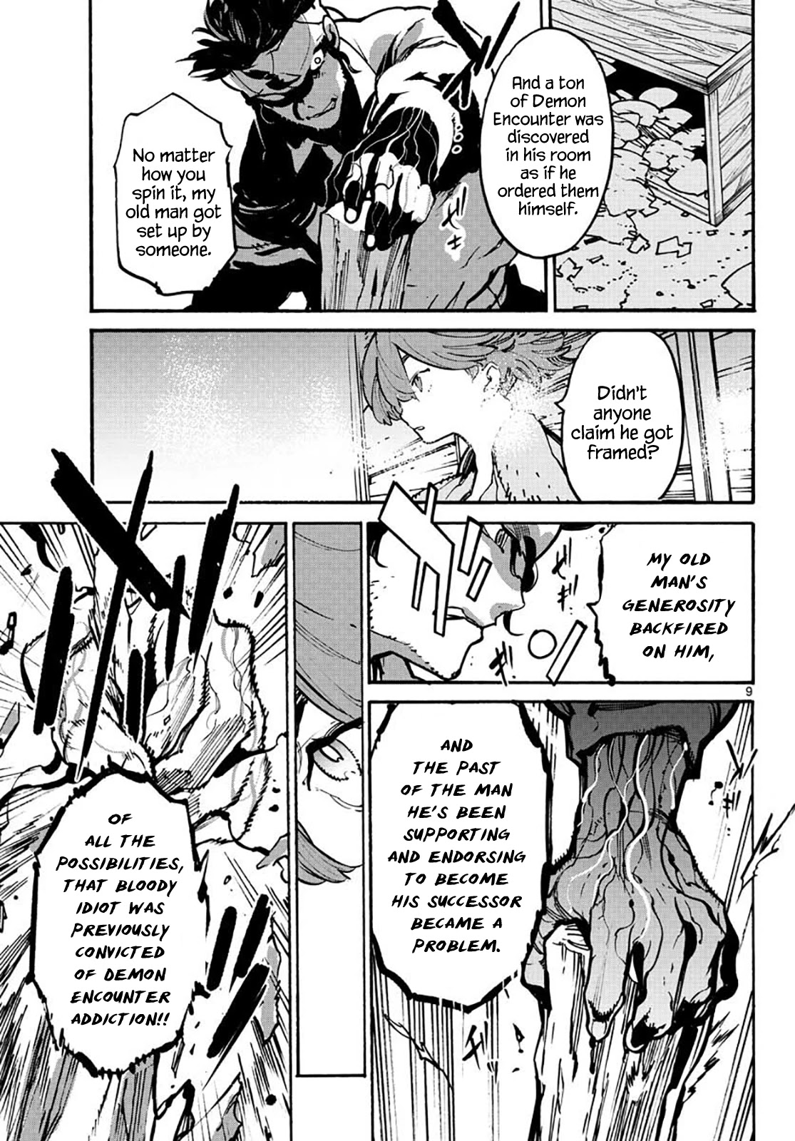 Yakuza Reincarnation Chapter 10 page 9 - Chapter 10: The Darkness of the Underground Canal