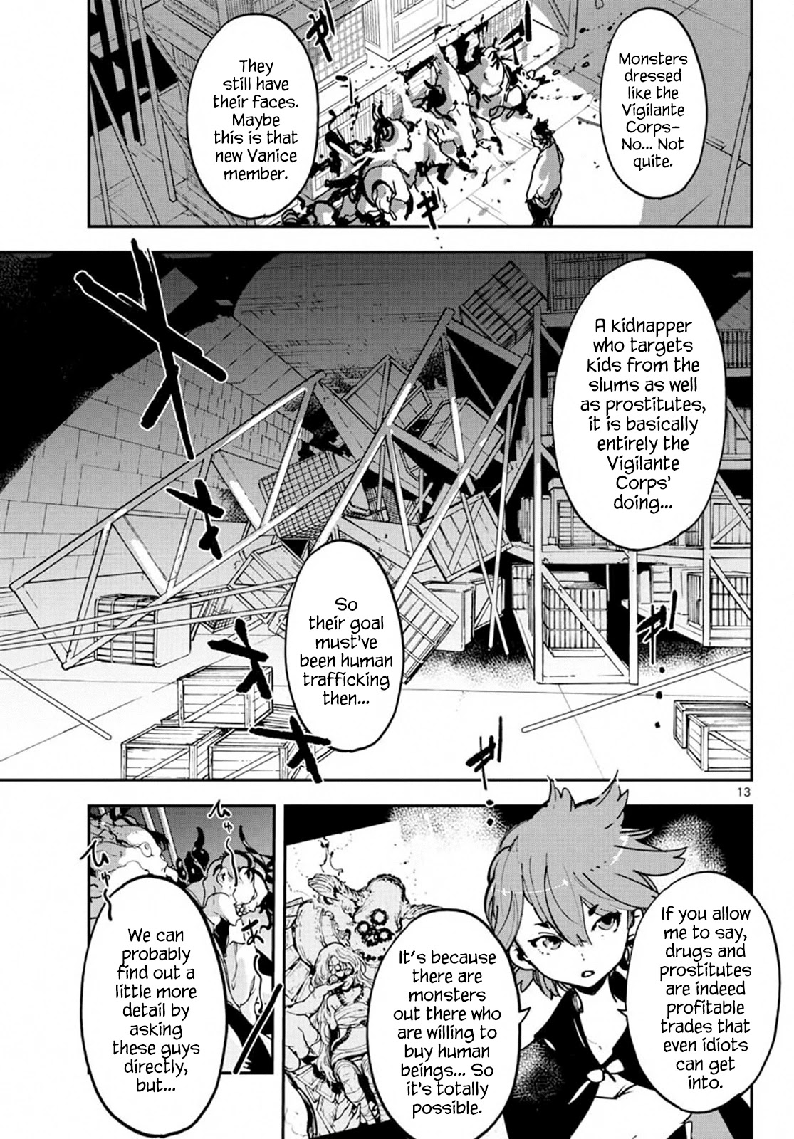 Yakuza Reincarnation Chapter 11 page 13 - Chapter 11: Place of Judgement