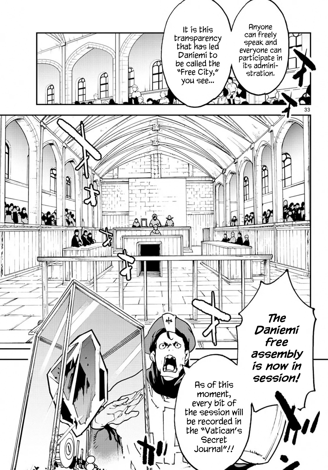 Yakuza Reincarnation Chapter 11 page 33 - Chapter 11: Place of Judgement