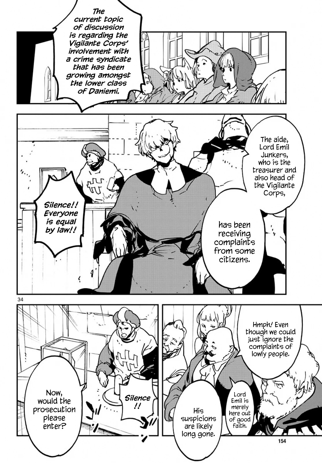 Yakuza Reincarnation Chapter 11 page 34 - Chapter 11: Place of Judgement