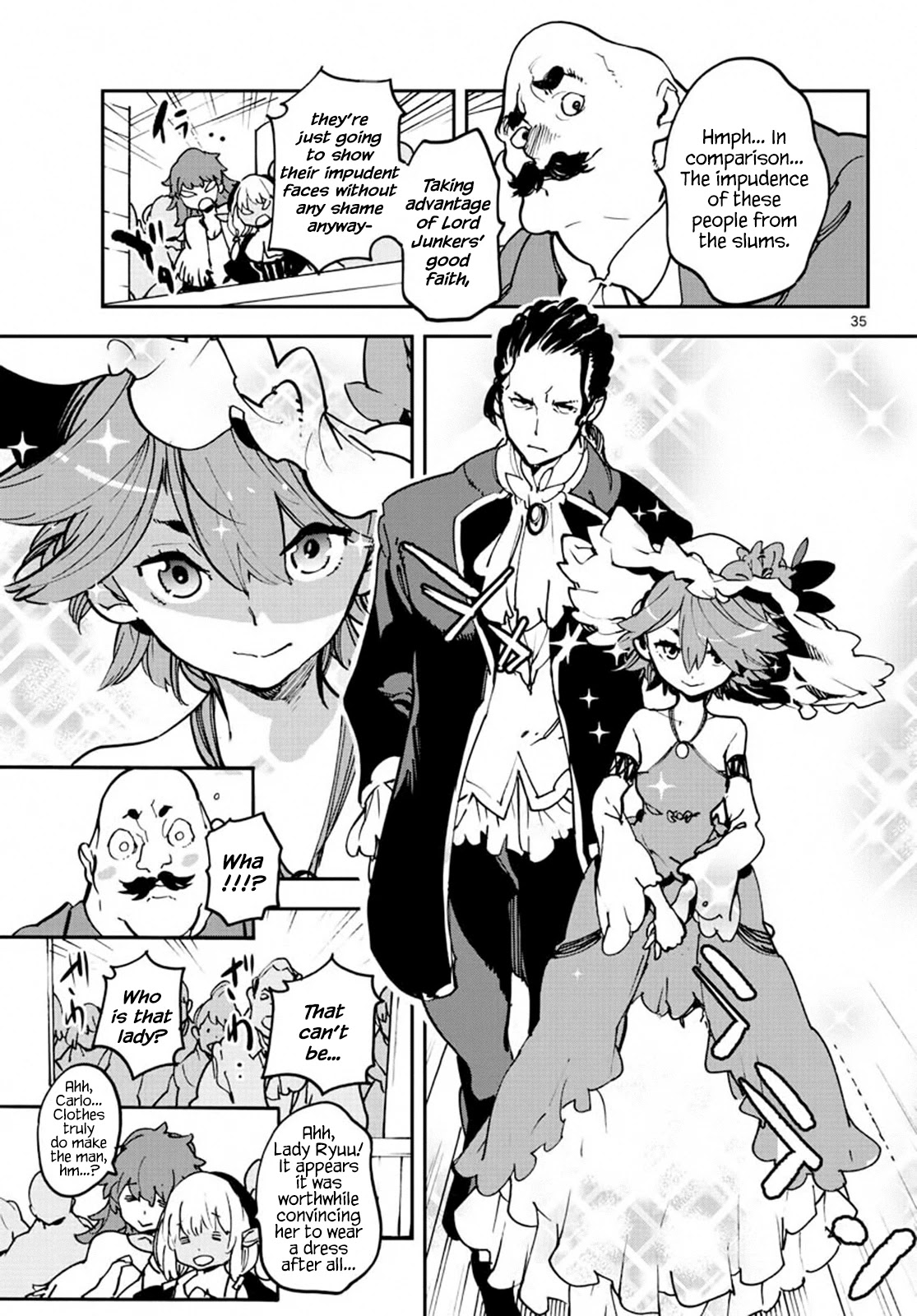 Yakuza Reincarnation Chapter 11 page 35 - Chapter 11: Place of Judgement
