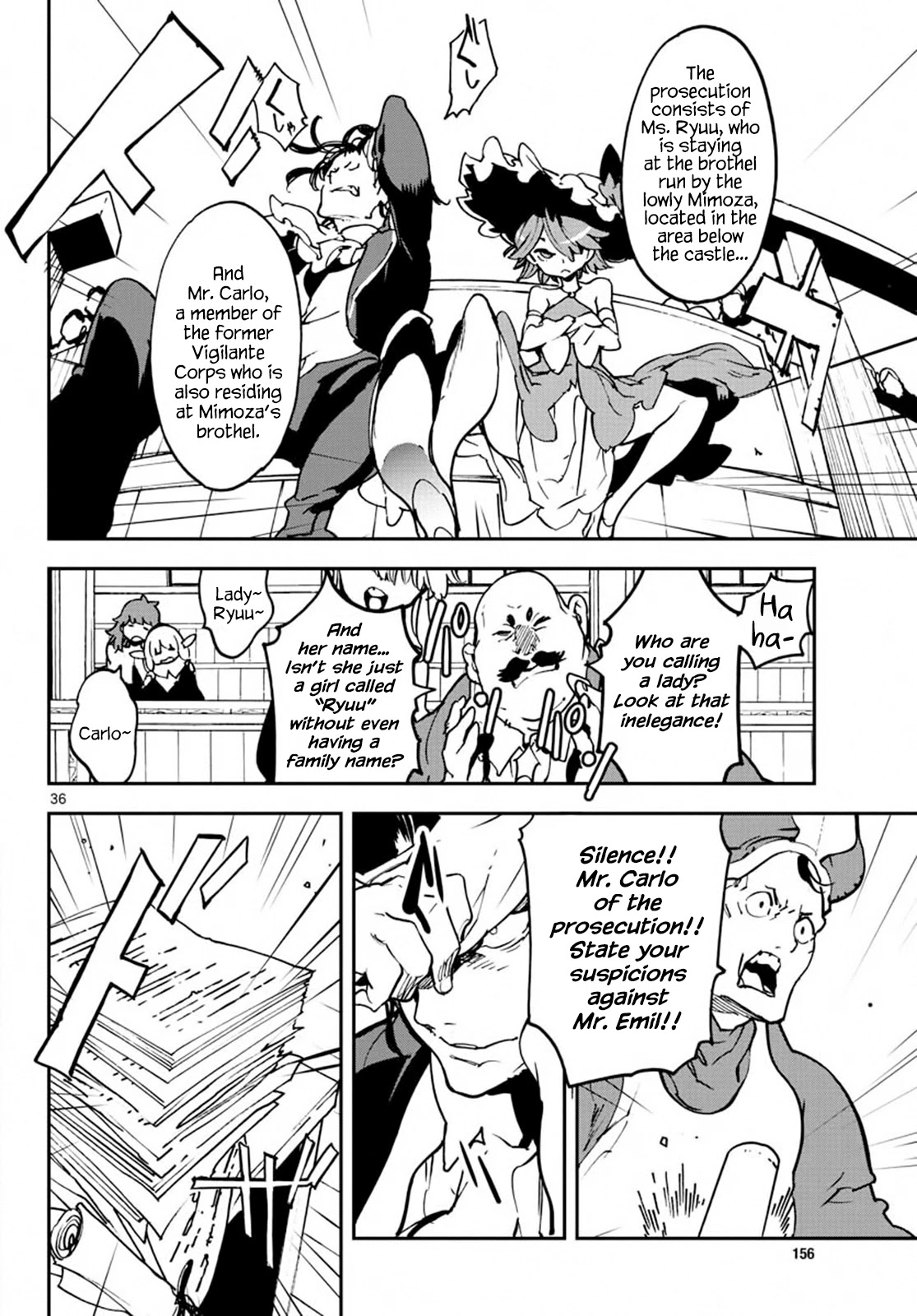 Yakuza Reincarnation Chapter 11 page 36 - Chapter 11: Place of Judgement