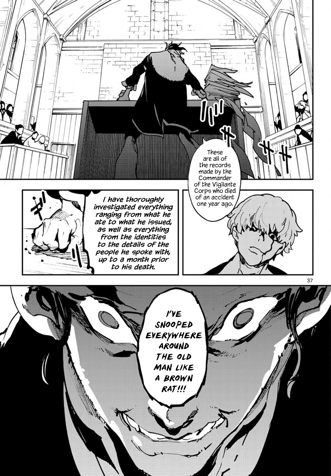 Yakuza Reincarnation Chapter 11 page 37 - Chapter 11: Place of Judgement