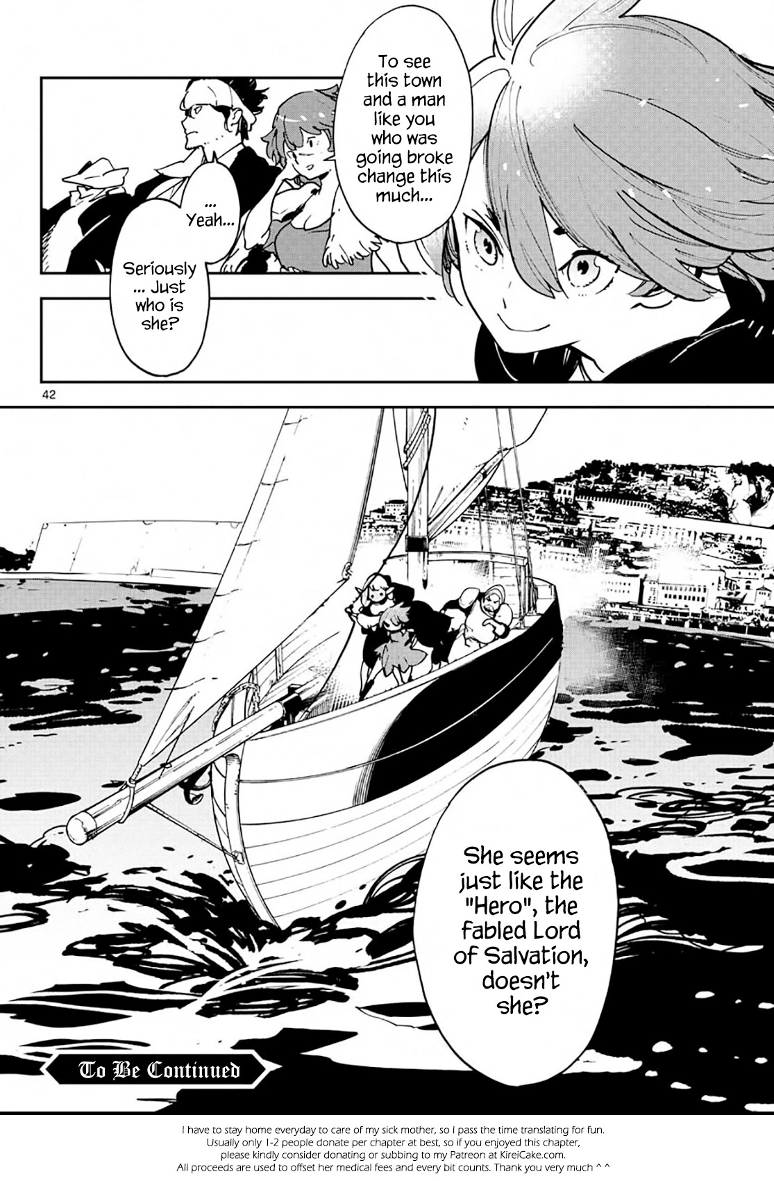 Yakuza Reincarnation Chapter 13 page 40 - Chapter 13: How to Draw the Line