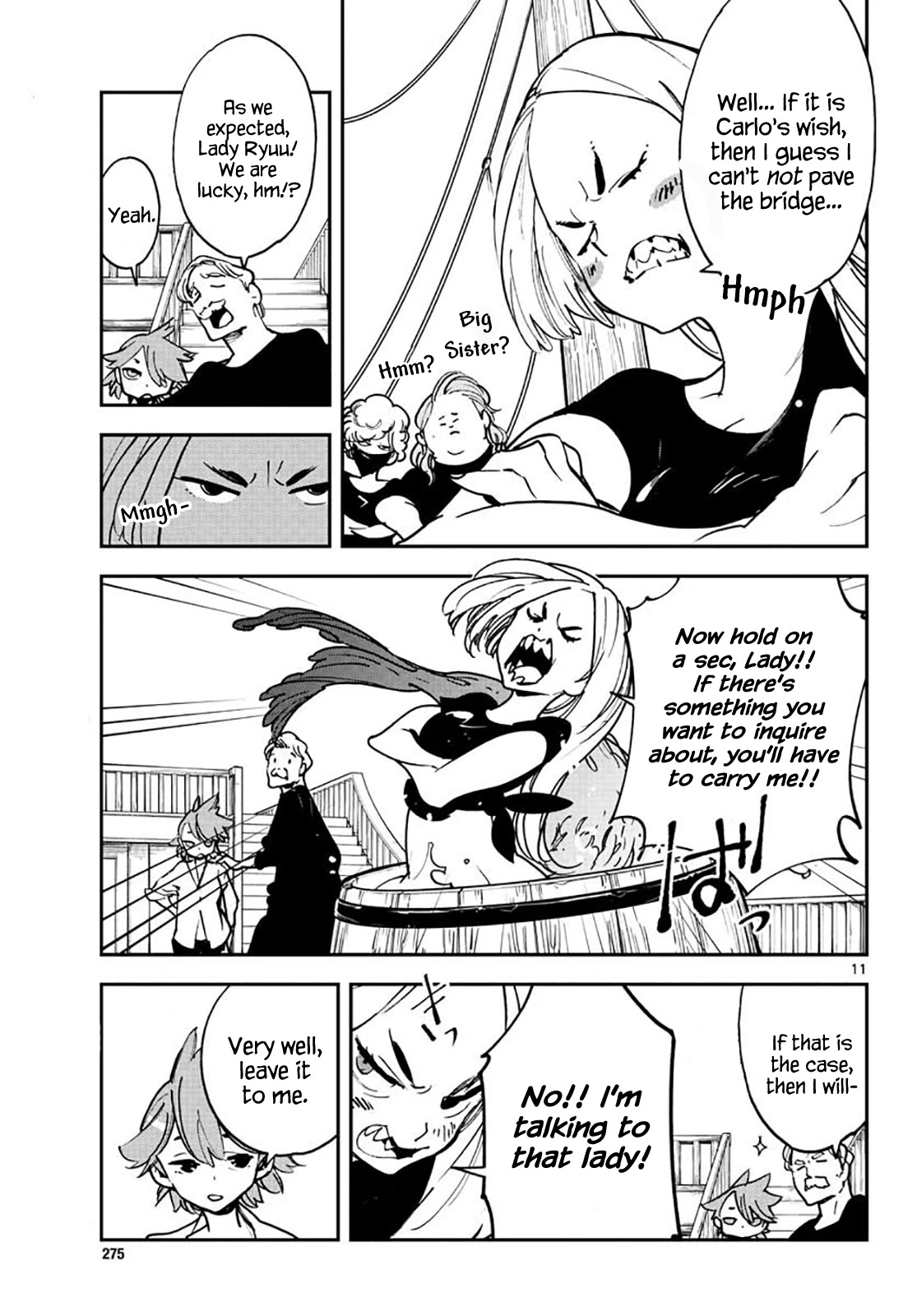 Yakuza Reincarnation Chapter 15 page 11 - Chapter 15: Ladies' Mermaid