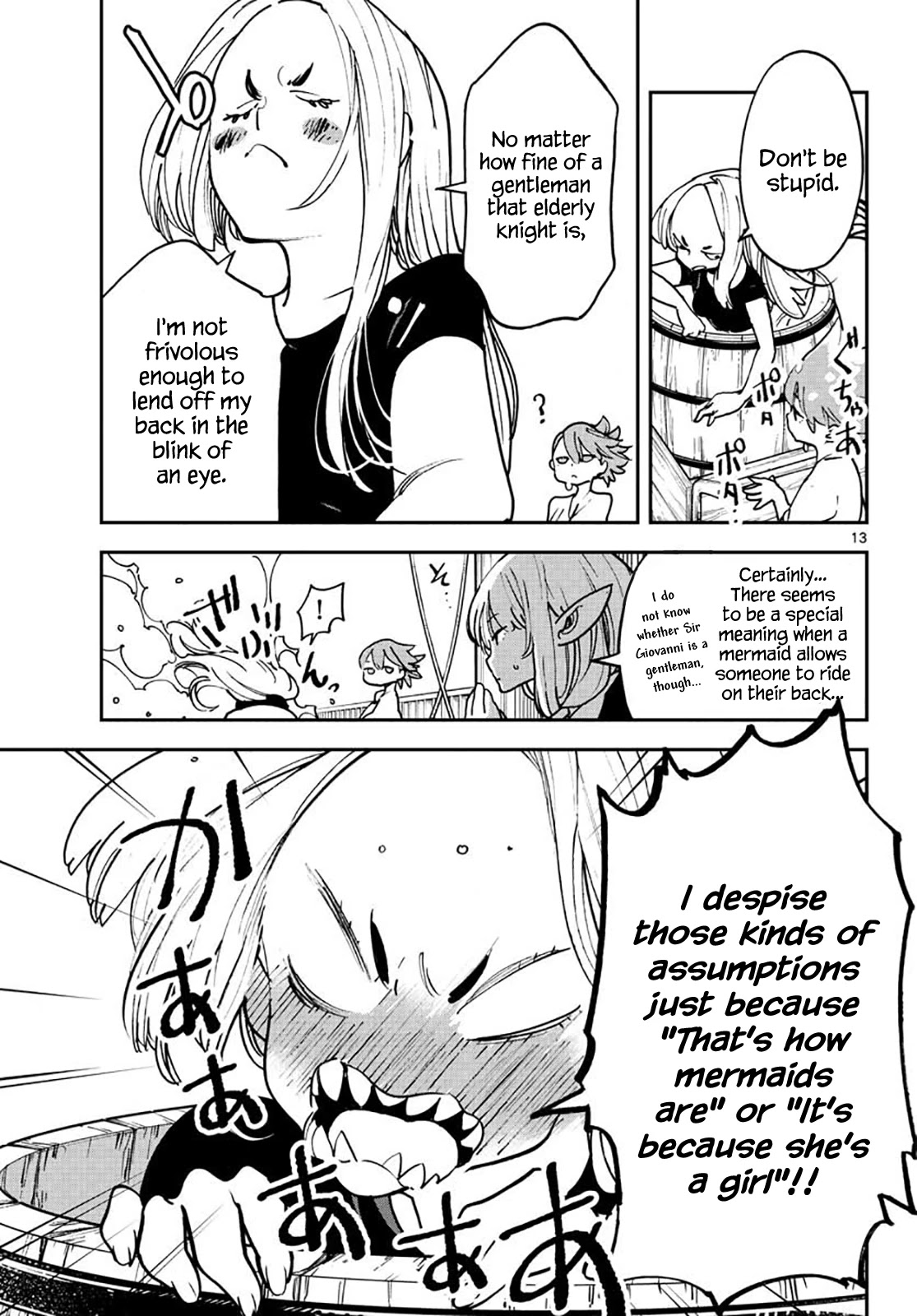 Yakuza Reincarnation Chapter 15 page 13 - Chapter 15: Ladies' Mermaid