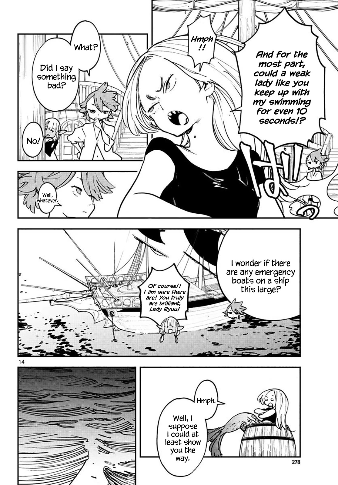 Yakuza Reincarnation Chapter 15 page 14 - Chapter 15: Ladies' Mermaid