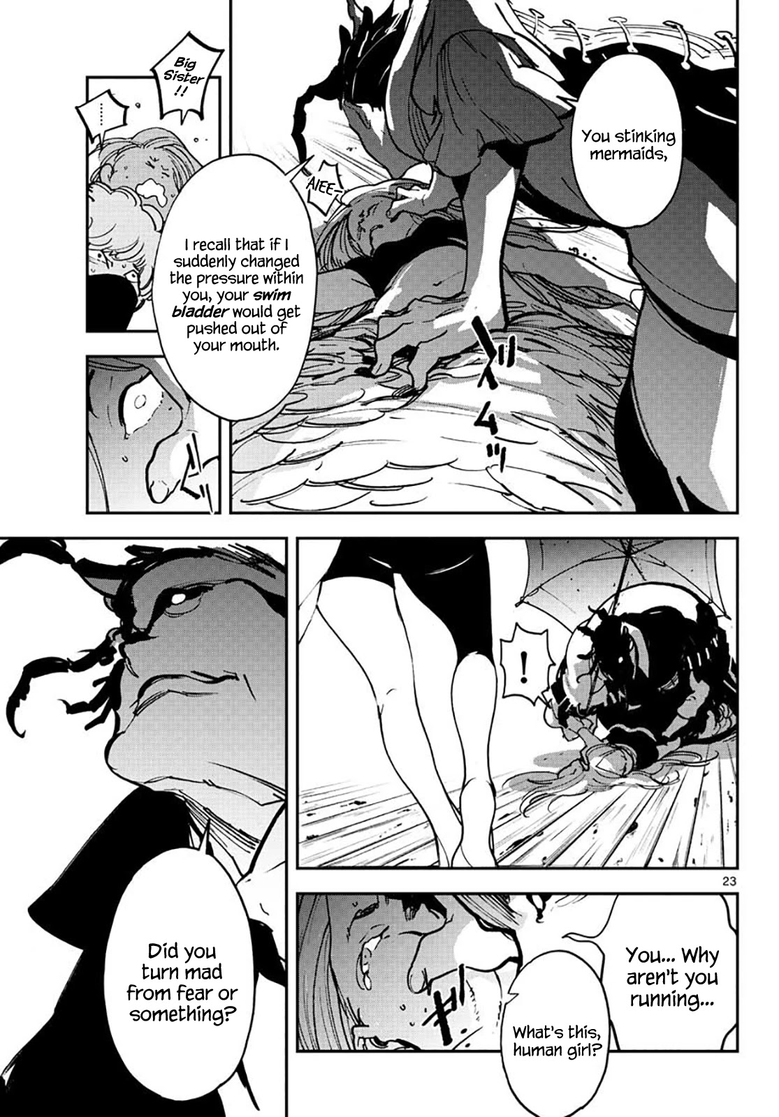 Yakuza Reincarnation Chapter 15 page 23 - Chapter 15: Ladies' Mermaid