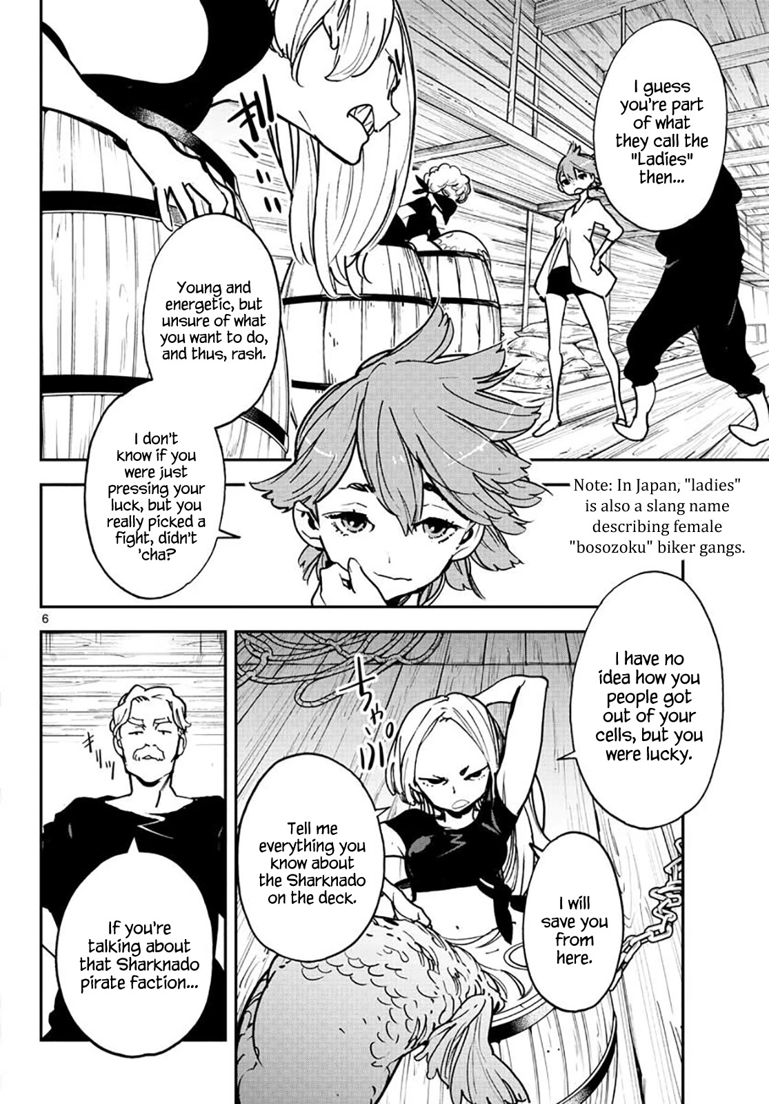 Yakuza Reincarnation Chapter 15 page 6 - Chapter 15: Ladies' Mermaid