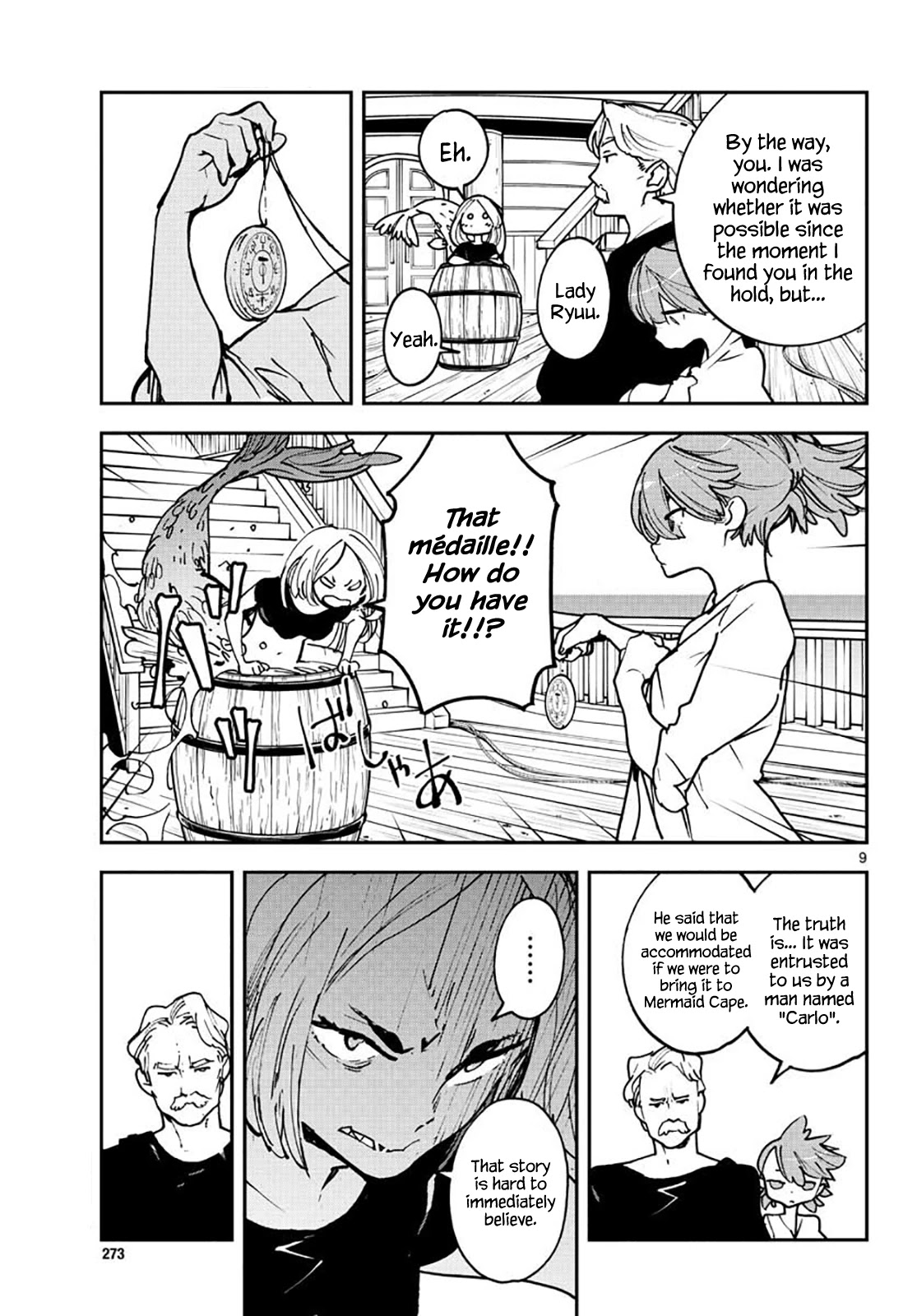 Yakuza Reincarnation Chapter 15 page 9 - Chapter 15: Ladies' Mermaid