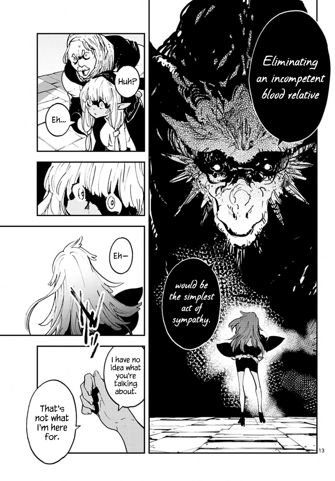 Yakuza Reincarnation Chapter 18 page 13 - Chapter 18: The Dragon King