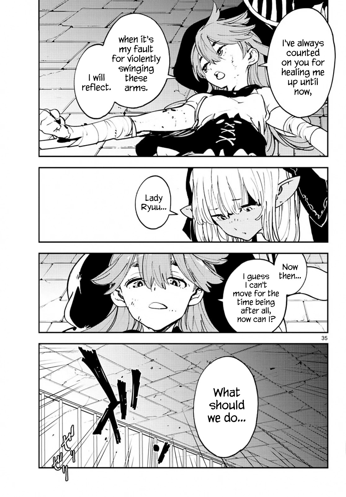 Yakuza Reincarnation Chapter 18 page 35 - Chapter 18: The Dragon King