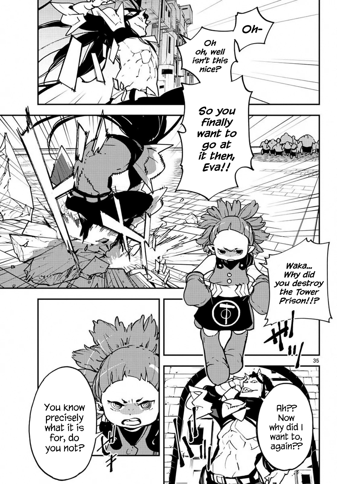 Yakuza Reincarnation Chapter 19 page 34 - Chapter 19: Loki's Ambition