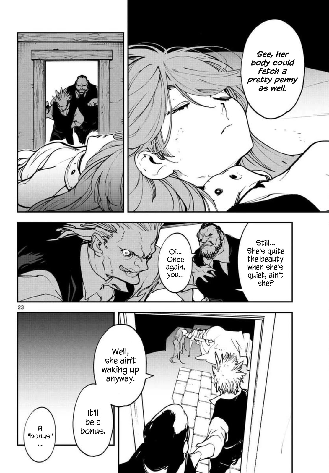 Yakuza Reincarnation Chapter 29 page 23 - Chapter 29: Gold Coins of Stone