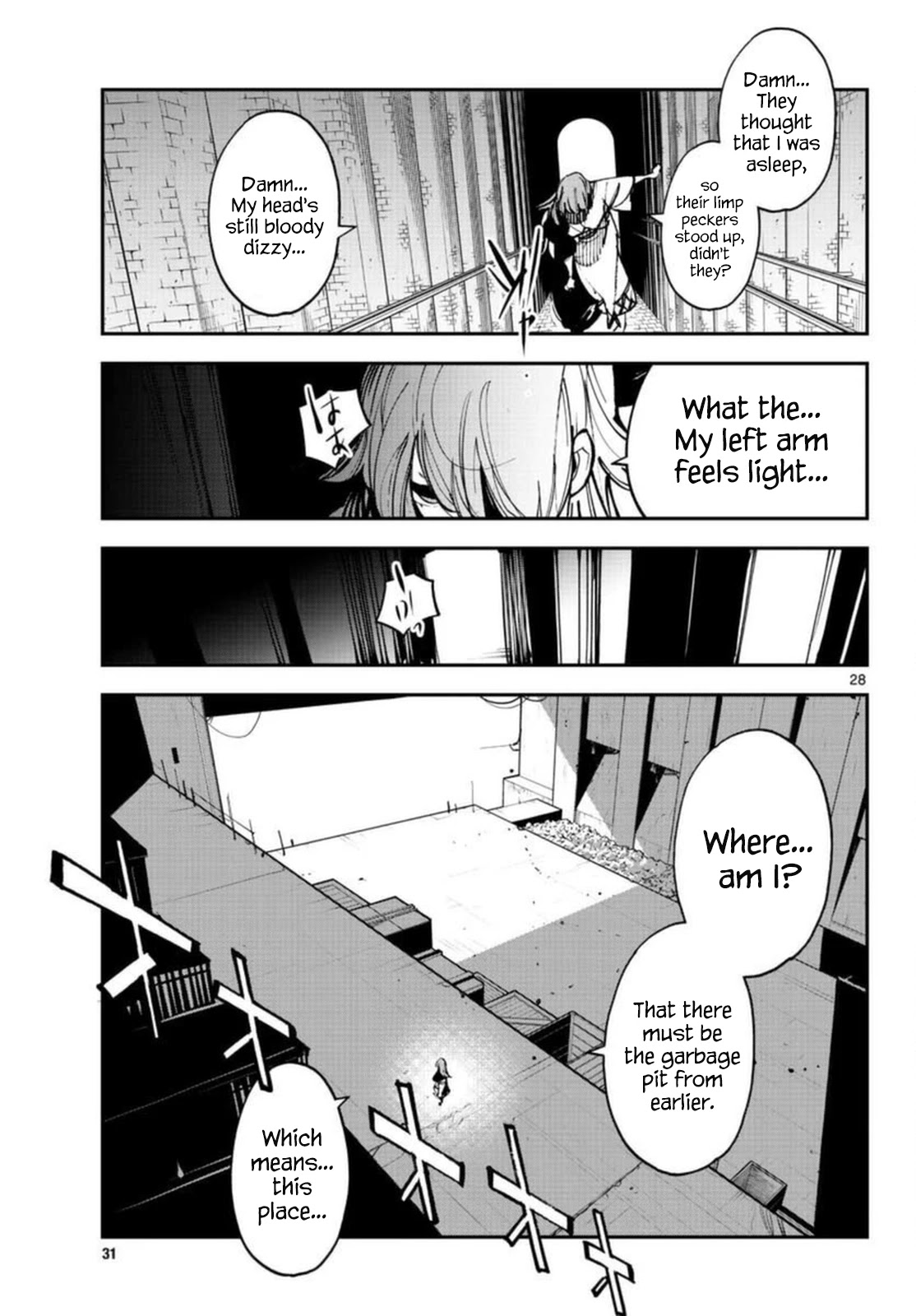 Yakuza Reincarnation Chapter 29 page 28 - Chapter 29: Gold Coins of Stone