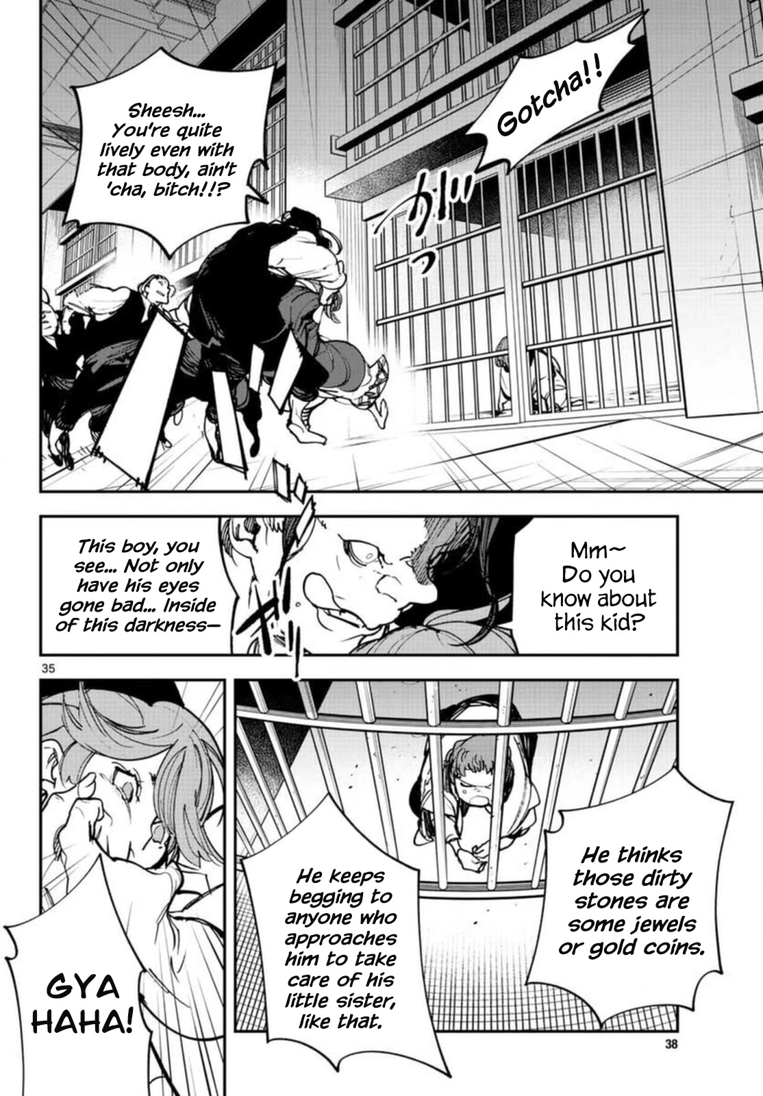 Yakuza Reincarnation Chapter 29 page 35 - Chapter 29: Gold Coins of Stone