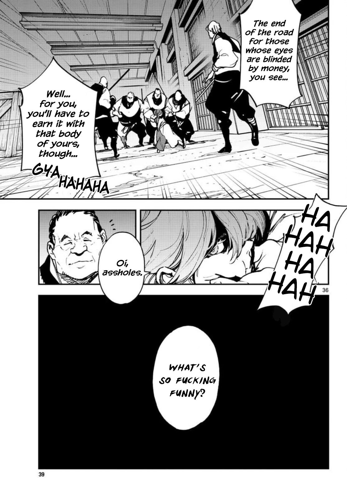 Yakuza Reincarnation Chapter 29 page 36 - Chapter 29: Gold Coins of Stone