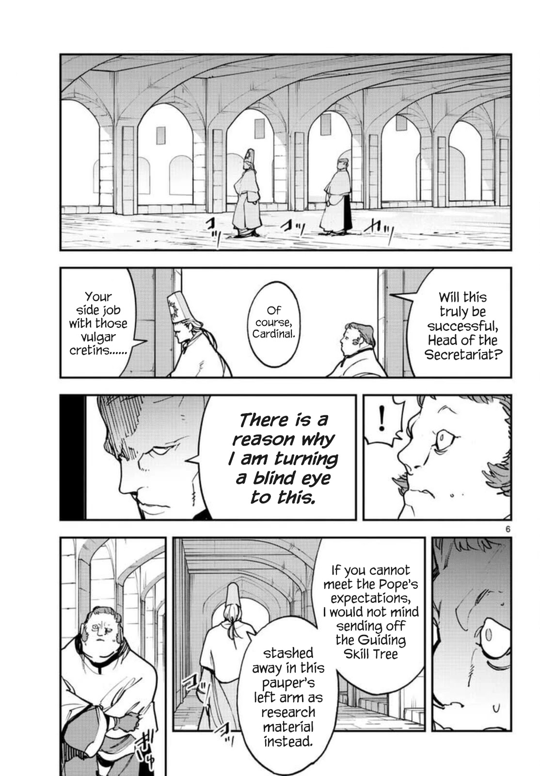 Yakuza Reincarnation Chapter 29 page 6 - Chapter 29: Gold Coins of Stone