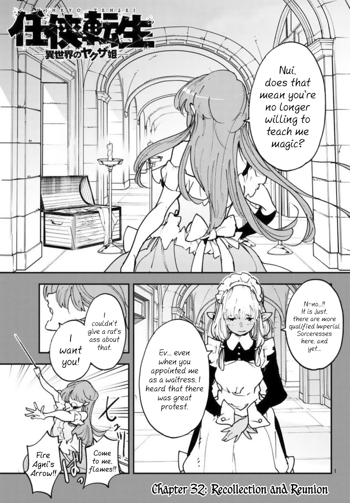 Yakuza Reincarnation Chapter 32 page 1 - Chapter 32: Recollection and Reunion