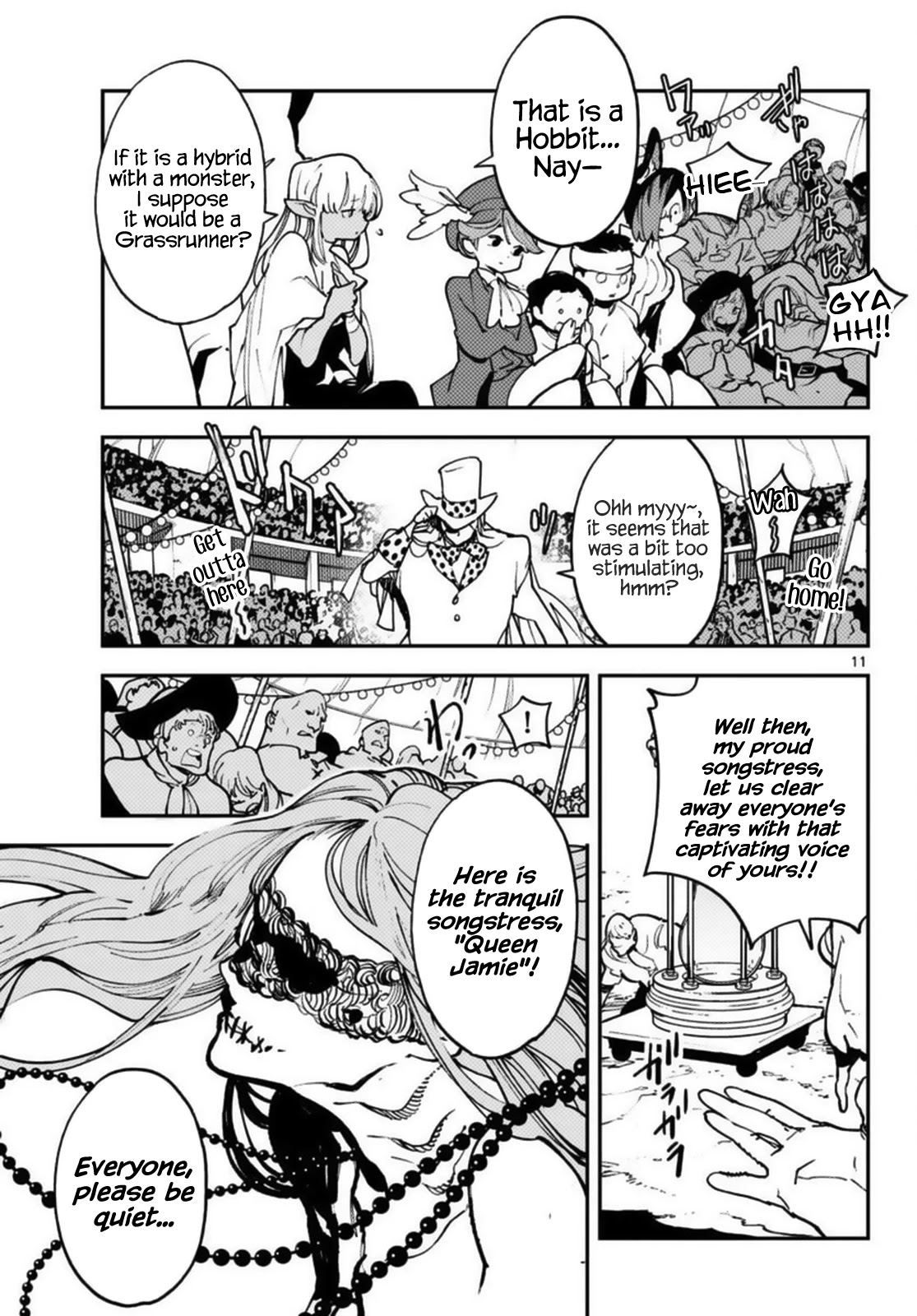 Yakuza Reincarnation Chapter 33 page 11 - Chapter 33: Monster Hybrids