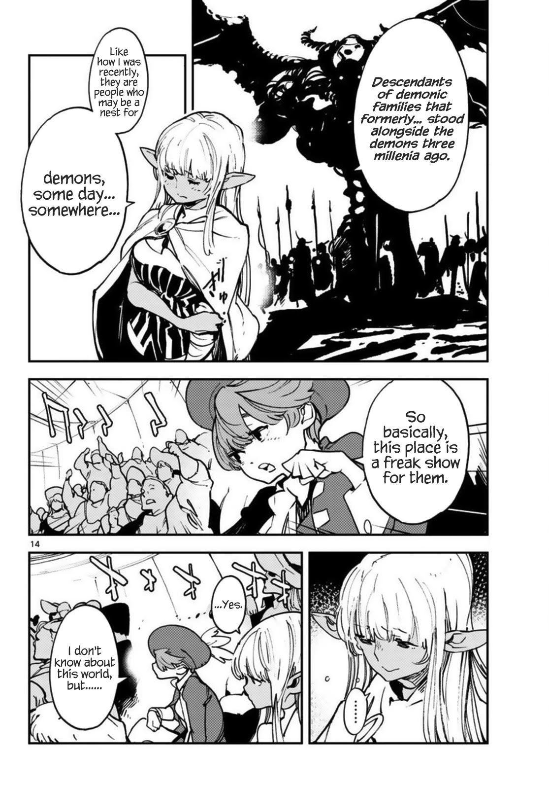 Yakuza Reincarnation Chapter 33 page 14 - Chapter 33: Monster Hybrids