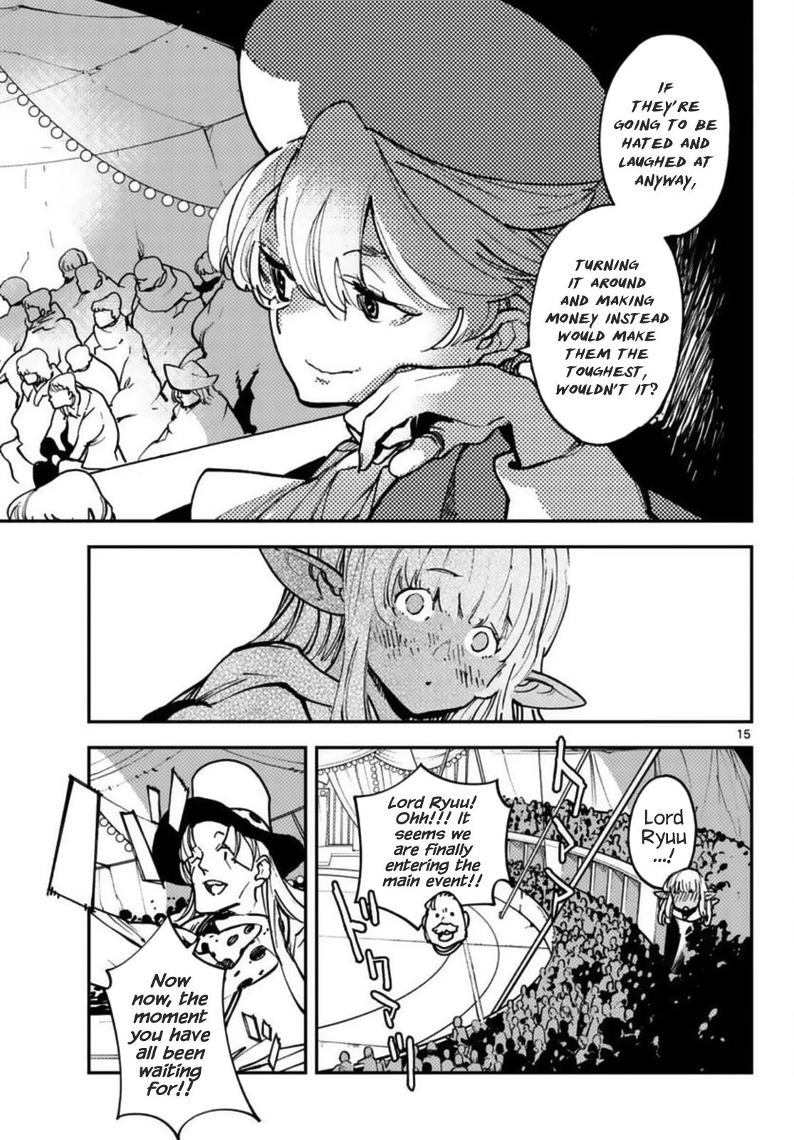 Yakuza Reincarnation Chapter 33 page 15 - Chapter 33: Monster Hybrids