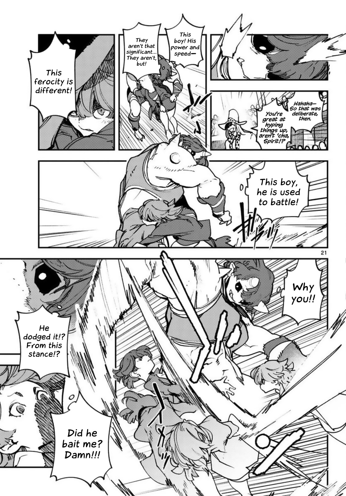 Yakuza Reincarnation Chapter 33 page 21 - Chapter 33: Monster Hybrids