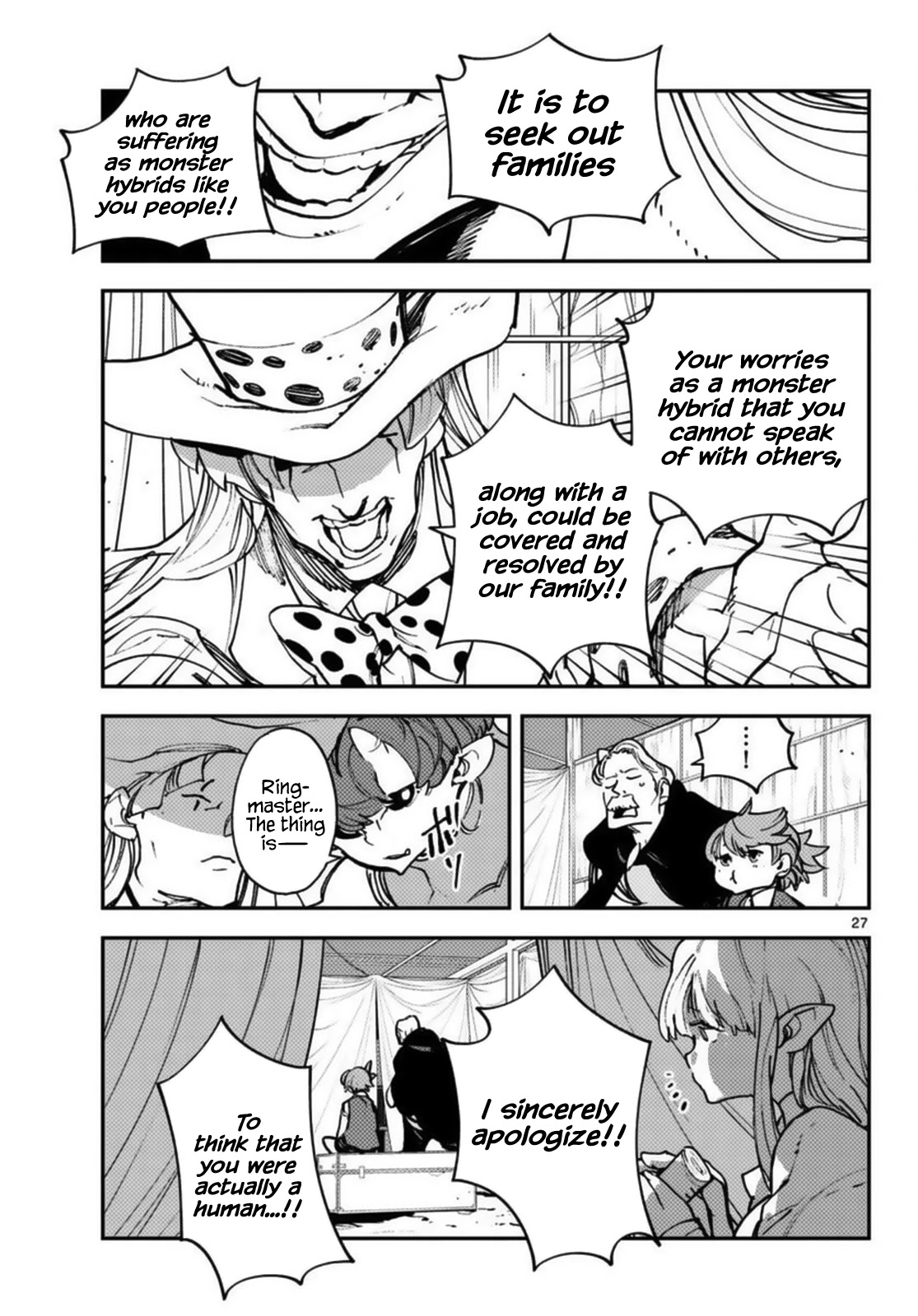 Yakuza Reincarnation Chapter 33 page 27 - Chapter 33: Monster Hybrids