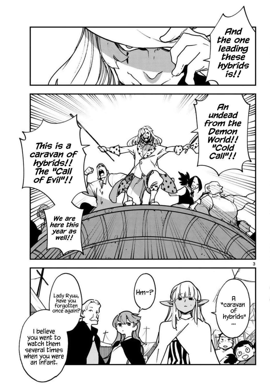 Yakuza Reincarnation Chapter 33 page 3 - Chapter 33: Monster Hybrids