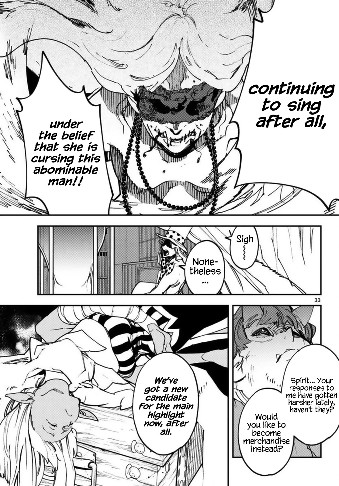 Yakuza Reincarnation Chapter 33 page 33 - Chapter 33: Monster Hybrids