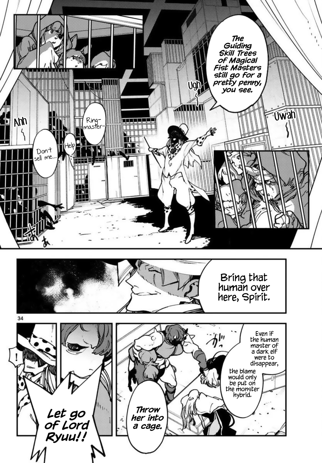 Yakuza Reincarnation Chapter 33 page 34 - Chapter 33: Monster Hybrids