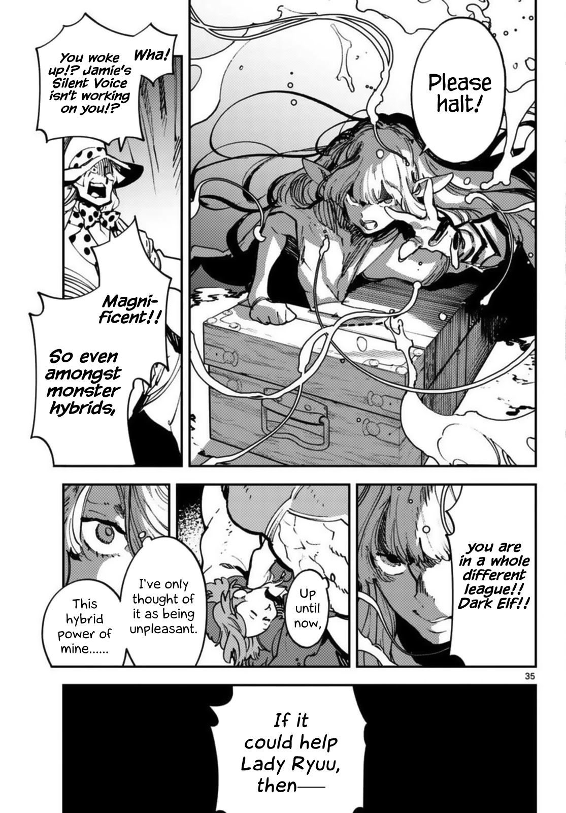 Yakuza Reincarnation Chapter 33 page 35 - Chapter 33: Monster Hybrids