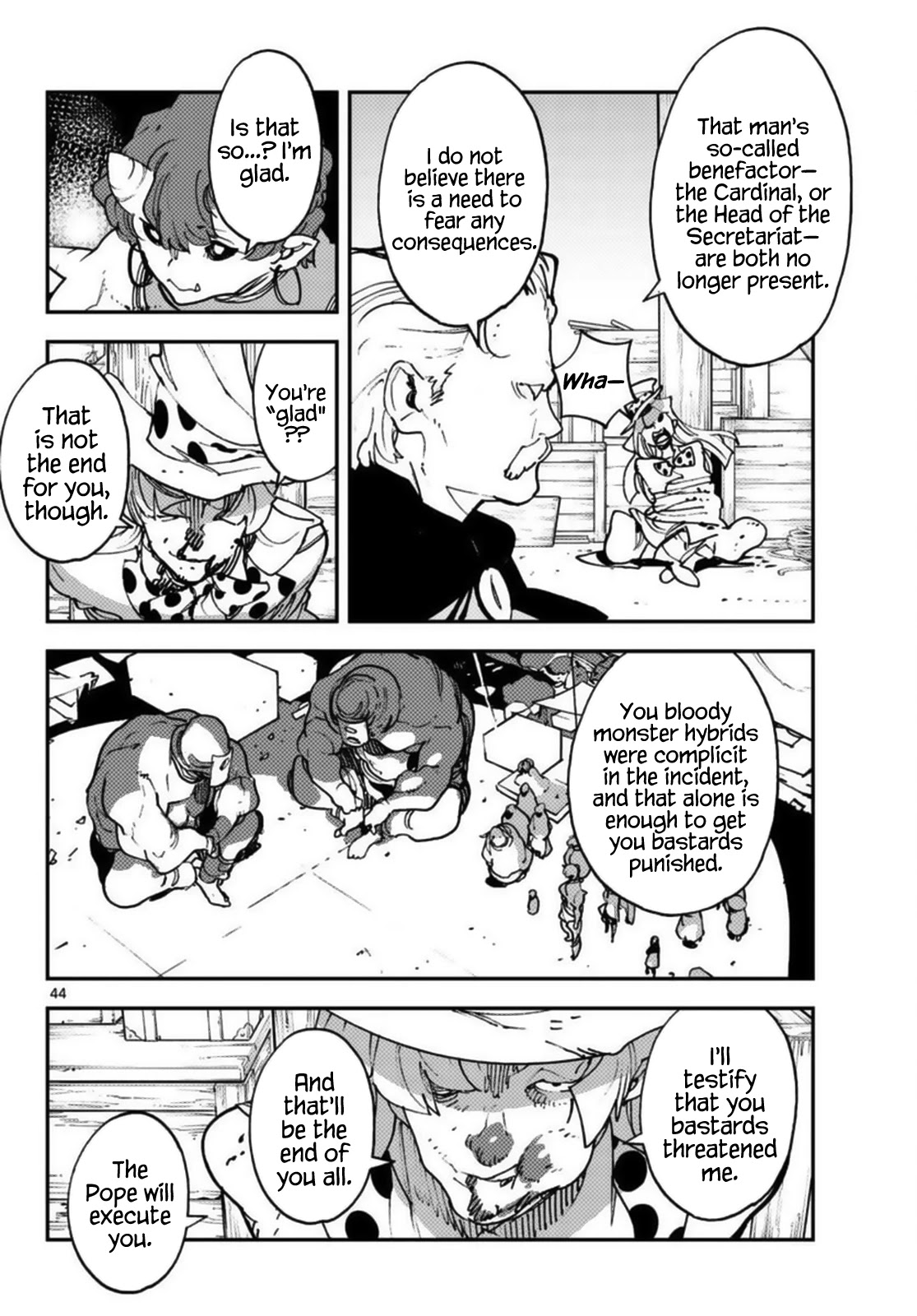 Yakuza Reincarnation Chapter 33 page 44 - Chapter 33: Monster Hybrids