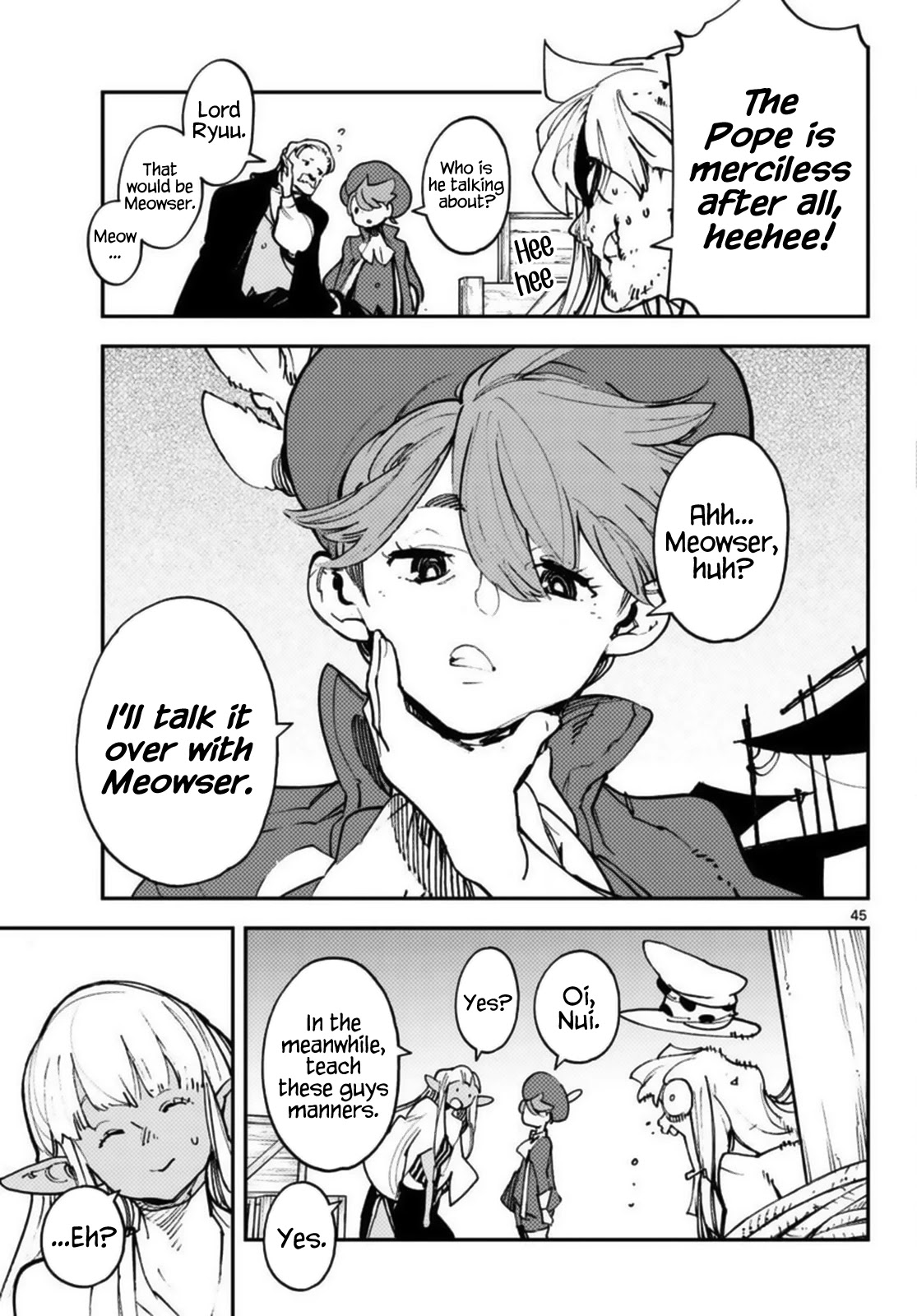 Yakuza Reincarnation Chapter 33 page 45 - Chapter 33: Monster Hybrids