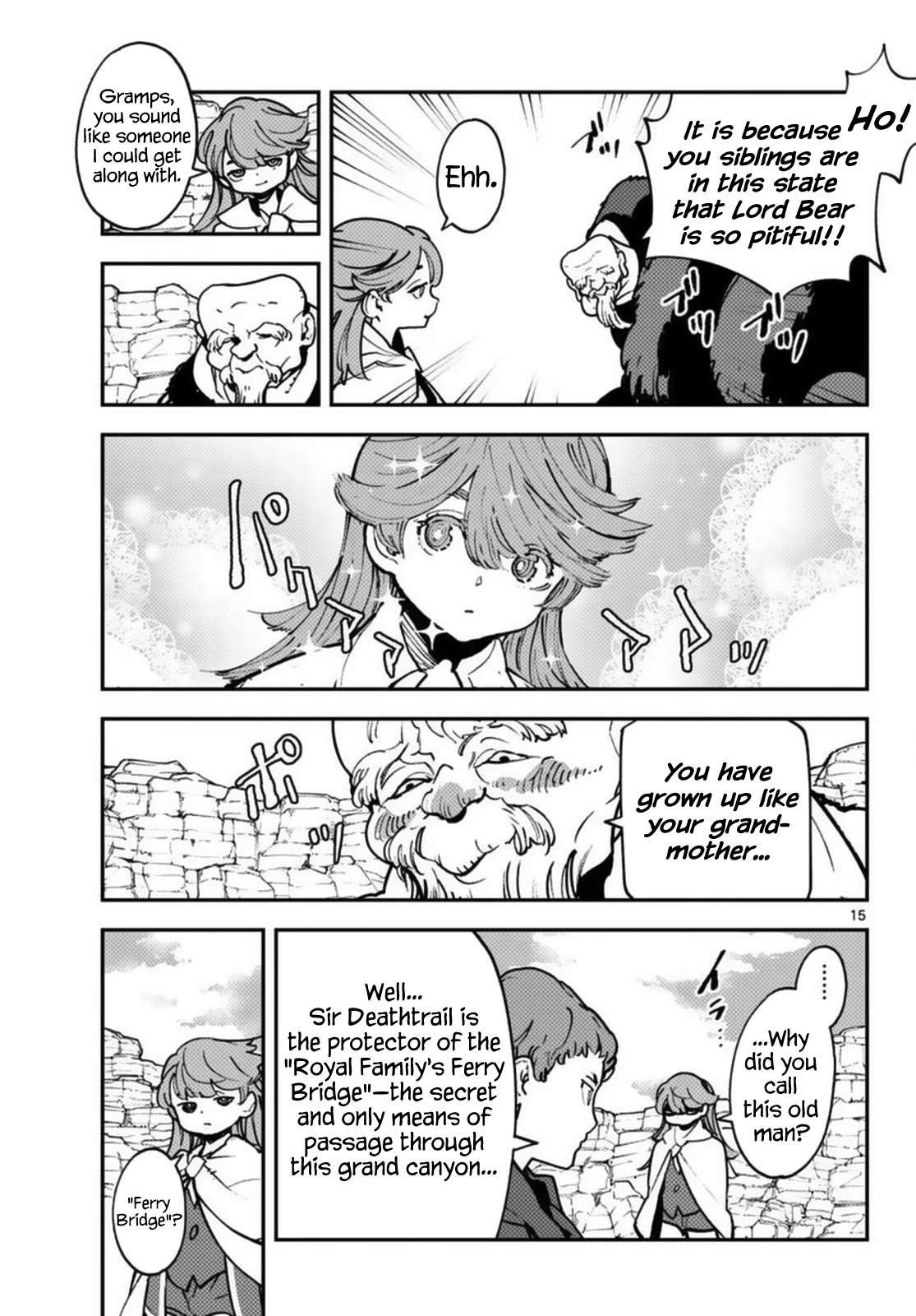 Yakuza Reincarnation Chapter 35 page 14 - Chapter 35: The Royal Family's Ferry Bridge