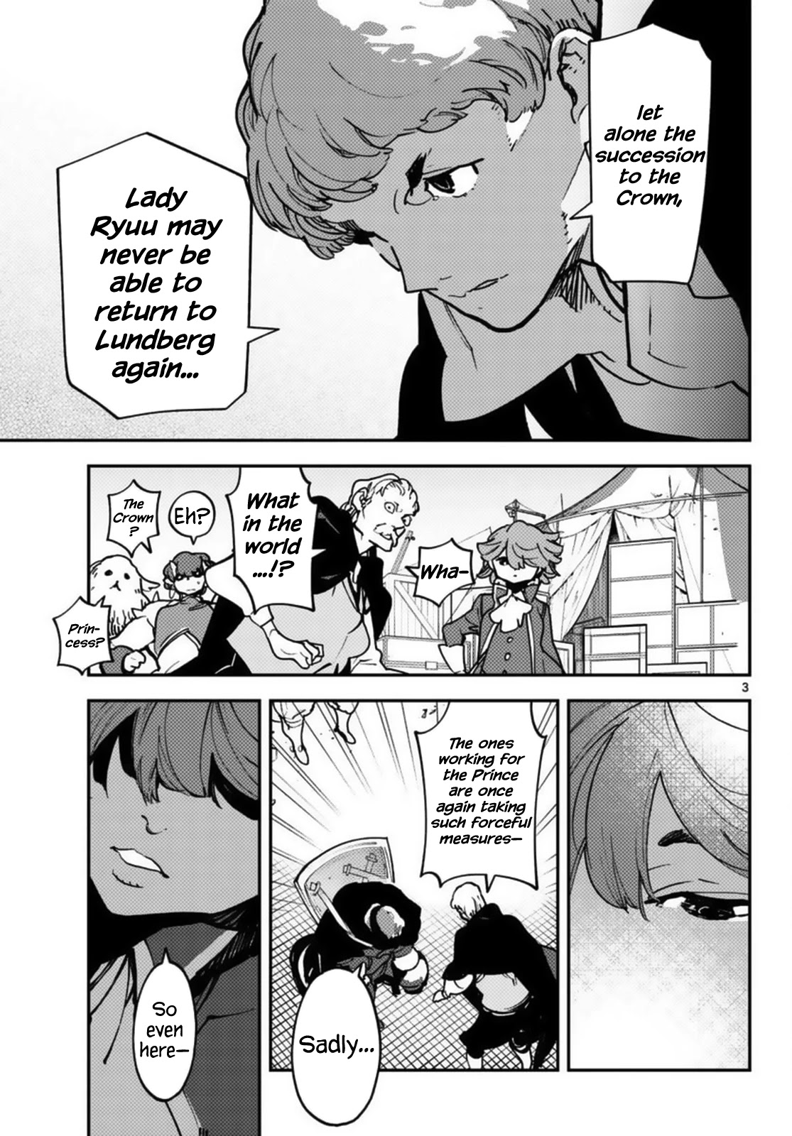 Yakuza Reincarnation Chapter 35 page 3 - Chapter 35: The Royal Family's Ferry Bridge
