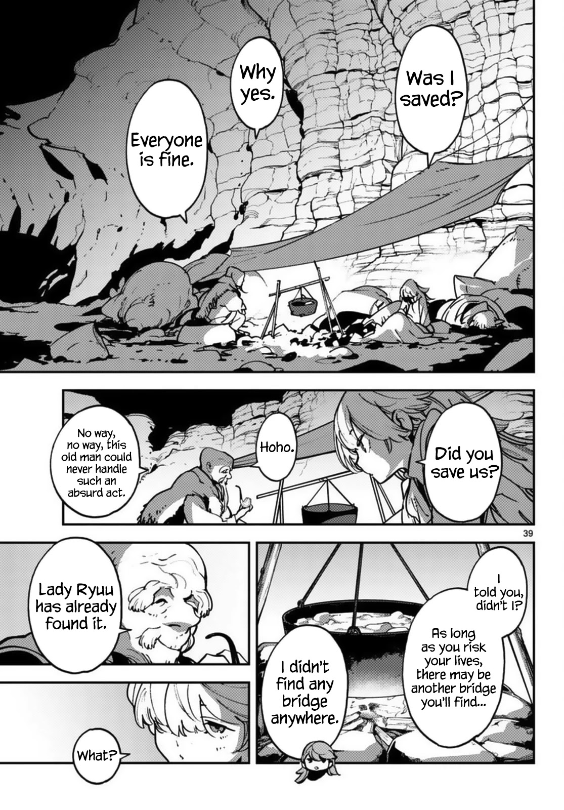 Yakuza Reincarnation Chapter 35 page 36 - Chapter 35: The Royal Family's Ferry Bridge