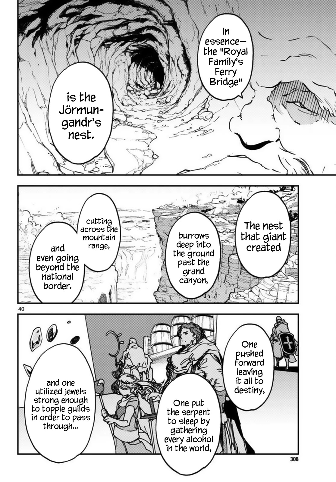 Yakuza Reincarnation Chapter 35 page 37 - Chapter 35: The Royal Family's Ferry Bridge