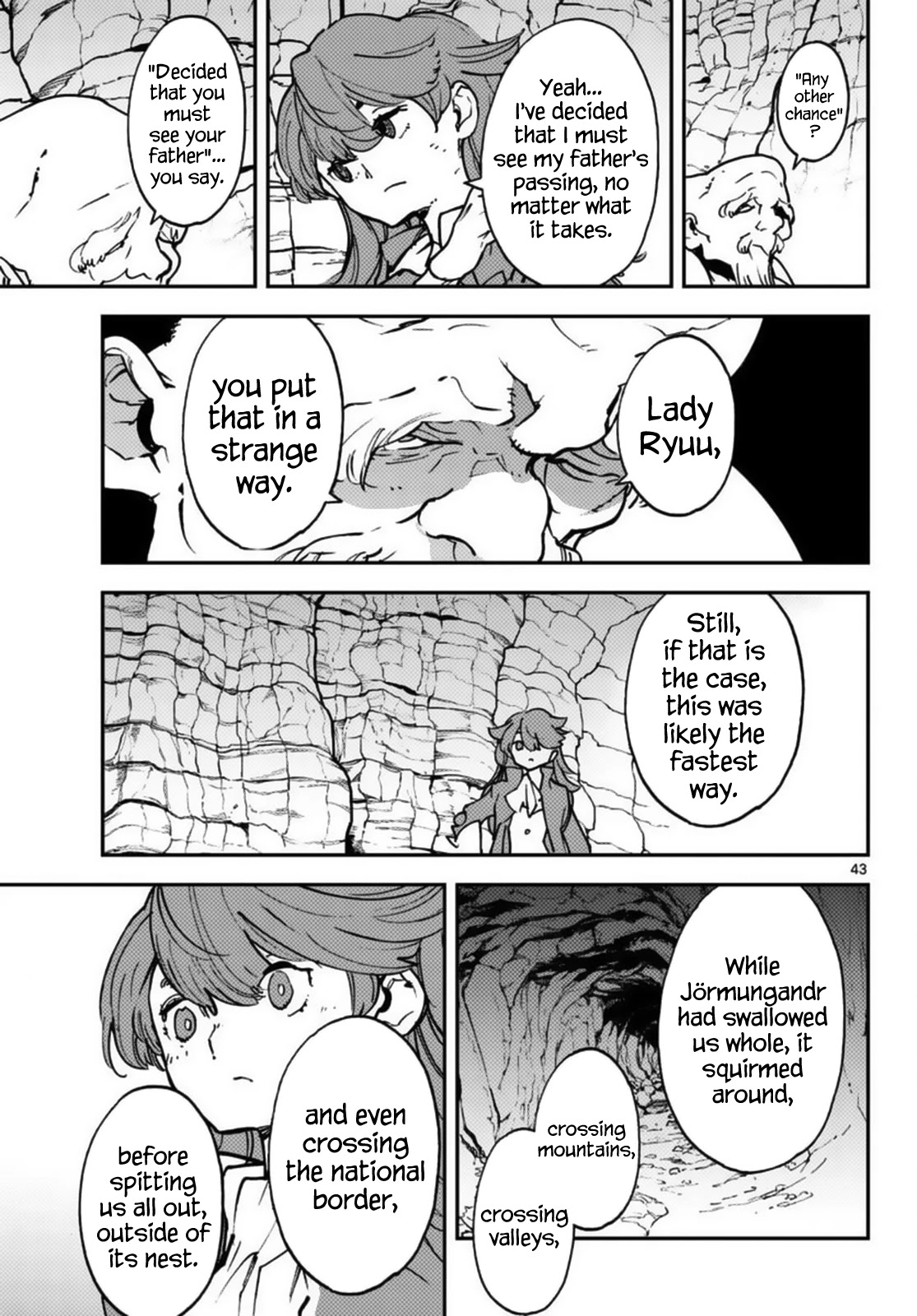 Yakuza Reincarnation Chapter 35 page 40 - Chapter 35: The Royal Family's Ferry Bridge