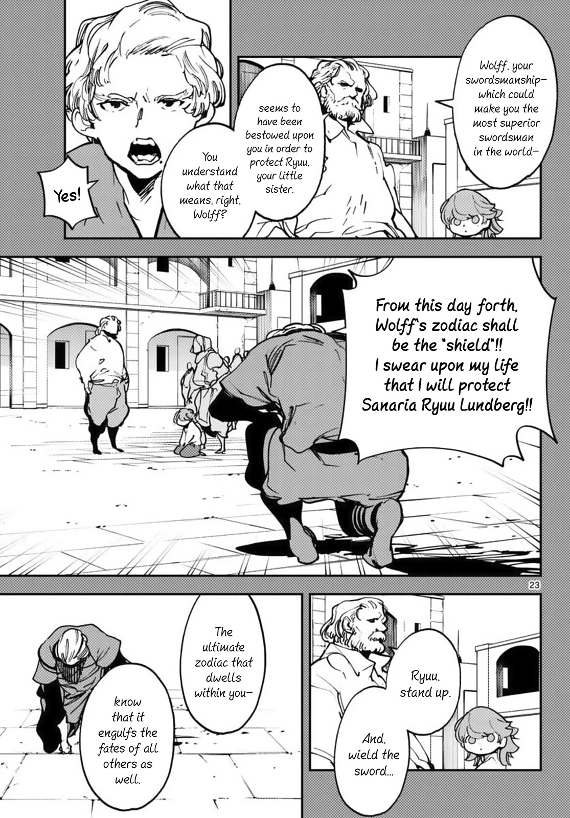 Yakuza Reincarnation Chapter 36 page 21 - Chapter 36: The Swordmaster's Zodiac