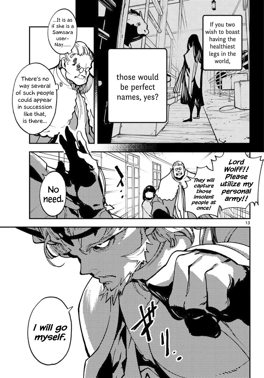 Yakuza Reincarnation Chapter 38 page 13 - Chapter 38: The Future Swordmaster