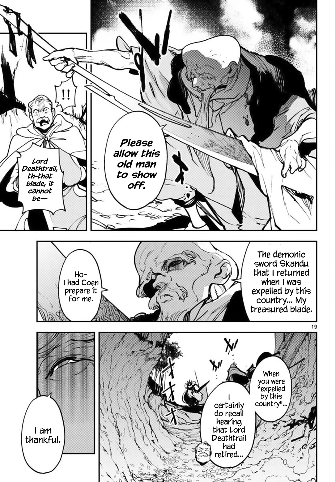 Yakuza Reincarnation Chapter 38 page 19 - Chapter 38: The Future Swordmaster