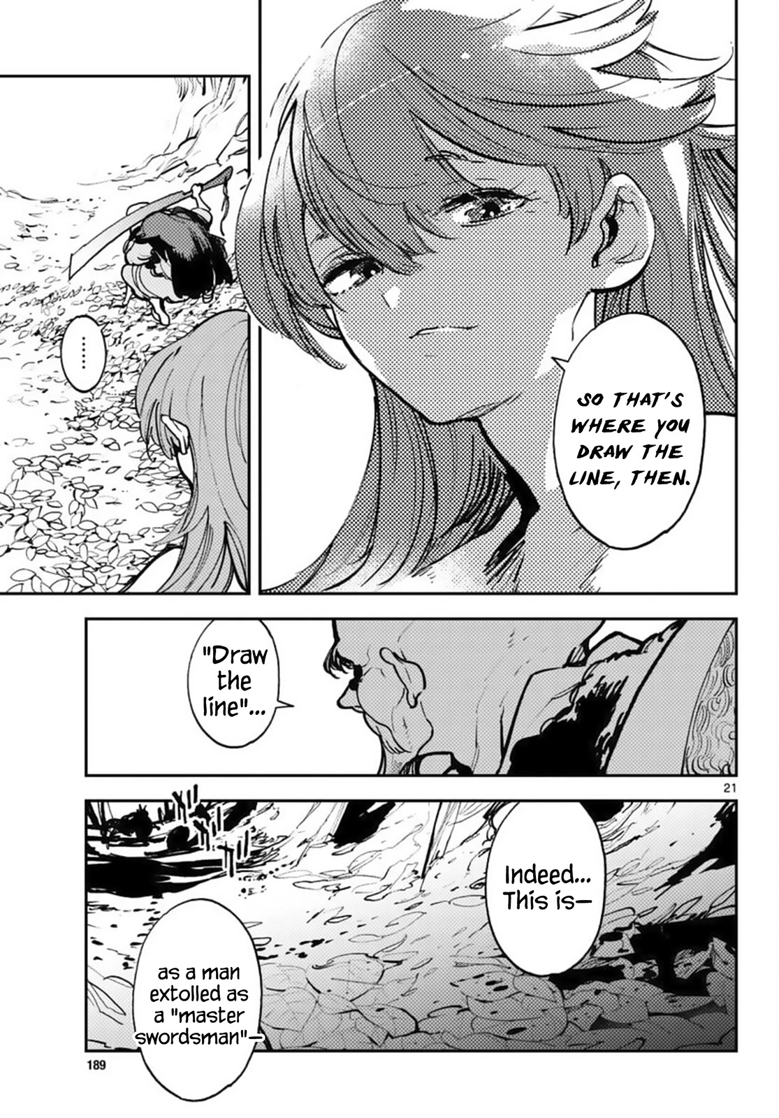 Yakuza Reincarnation Chapter 38 page 21 - Chapter 38: The Future Swordmaster