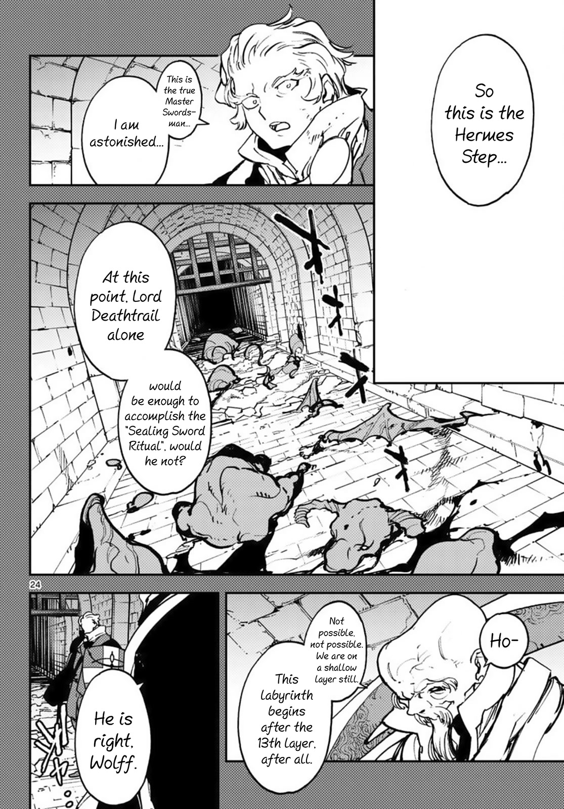 Yakuza Reincarnation Chapter 38 page 24 - Chapter 38: The Future Swordmaster