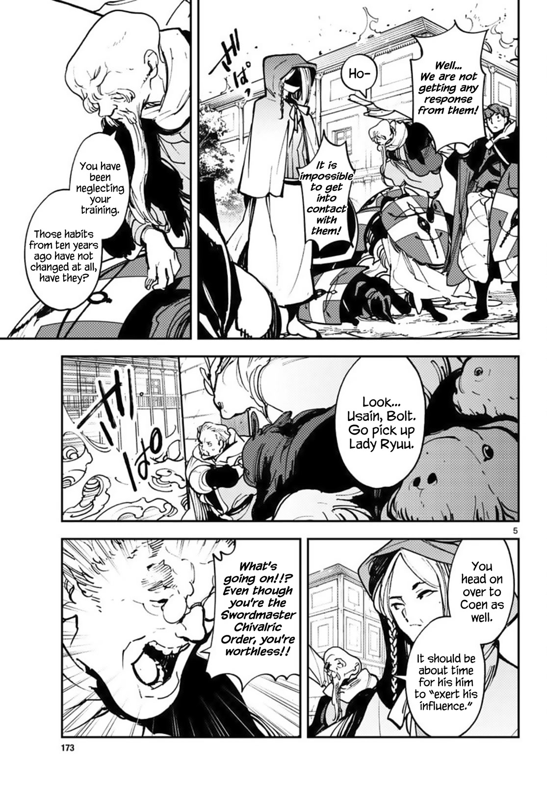 Yakuza Reincarnation Chapter 38 page 5 - Chapter 38: The Future Swordmaster